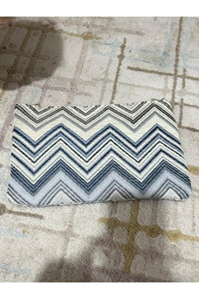 W WARGA Geantă plic cu model zigzag