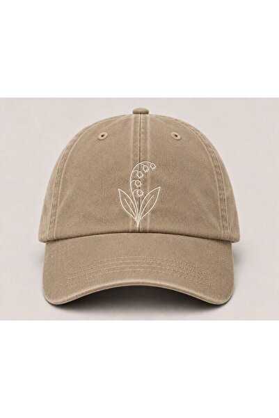 WeavedCo Pinterest Aesthetic Floral Embroidered Washable Sports Cap