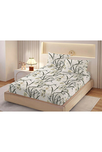 NufJoy Stretchy sheet Top Bottom Set 180x200x25 cm and 2 pillowcases 50x70 cm...