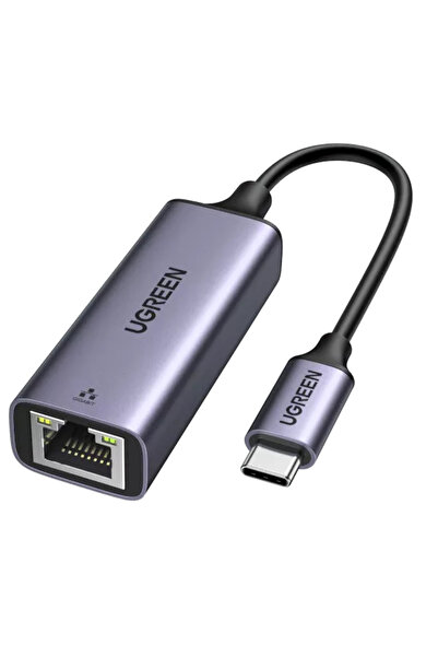 Ugreen Προσαρμογέας USB-C σε Ethernet, Gigabit LAN 1Gbps, Γκρι