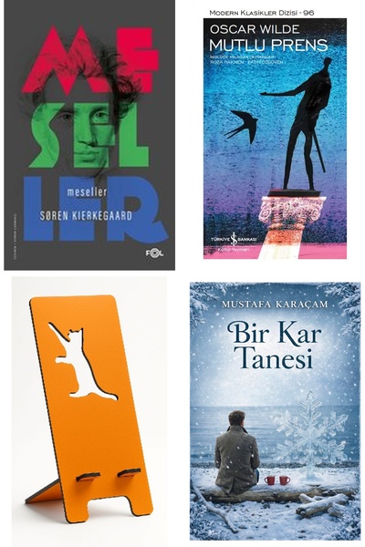 TÜRKİYE İŞ BANKASI KÜLTÜR YAYINLARI Meseller + Happy Prince + Phone Holder + ...