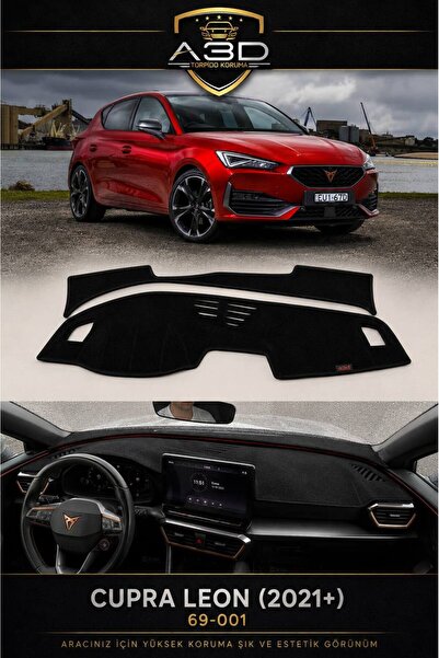 A3D TORPİDO KORUMA Cupra Leon (2021+) Front Chest Panel Dashboard Protection ...