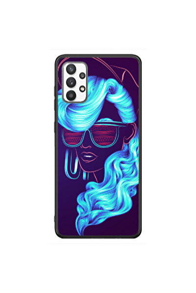 Other Samsung A32 5G Hatted style Black Glossy Θήκη