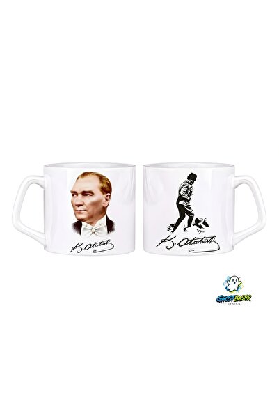 Ghostbastır Design Ataturk Mug Cup |   Single Piece 0622