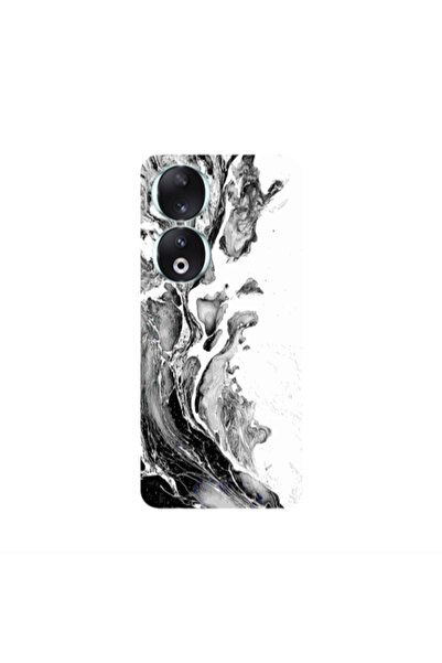Other Honor 90 5G Marble River Transparent Silicone TPU Θήκη