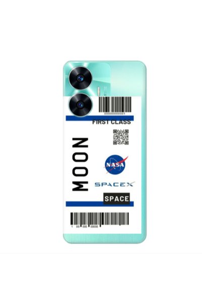 Other Realme C55 Moon spacex Transparent Silicone TPU Θήκη