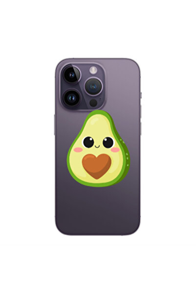 Other Apple iPhone 14 Pro Baby avocado Transparent Silicone TPU Θήκη