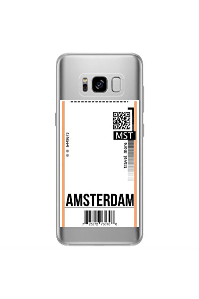 Other Samsung S8 Plus Amsterdam Travel More Transparent Silicone TPU Θήκη