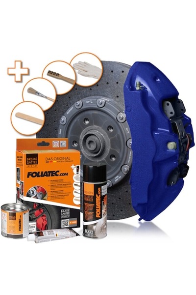 FOLIATEC Kit de vopsire etriere de frână BLUE PERFORMANCE