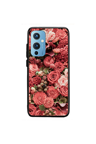 Other Oneplus 9 5G Rose festival Black Glossy Θήκη