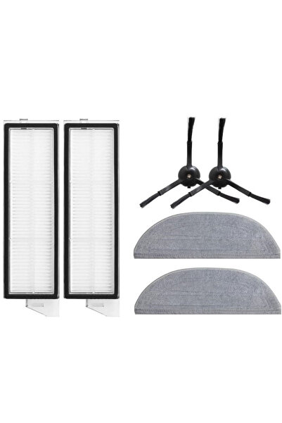 RotRever Perie laterală pentru aspirator robot Roborock S8 MaxV Ultra, filtru...