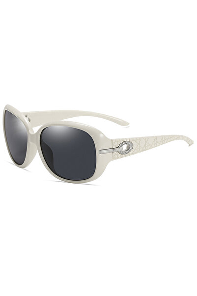 Rao Ochelari de Soare RAO, Polarizati, cu Protectie UV, Rama PC, Model 2012, Alb