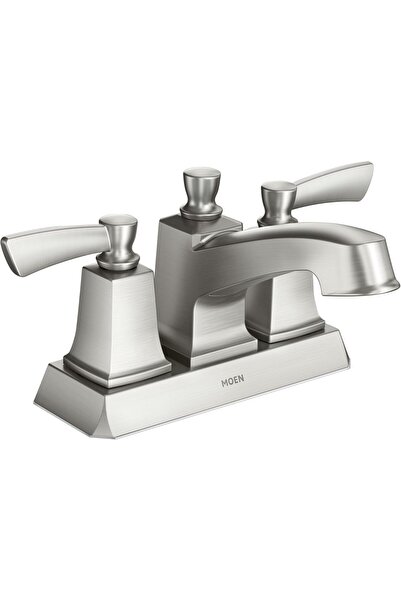 Yıldızan Terra Organik Ws84922Srn Conway Two Handle Low Arc Bathroom Faucet, ...