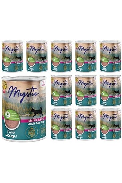 Madinka Mystic Yetişkin Köpek Biftekli Pate 400 Gr x 12 adet Madinka 1230993