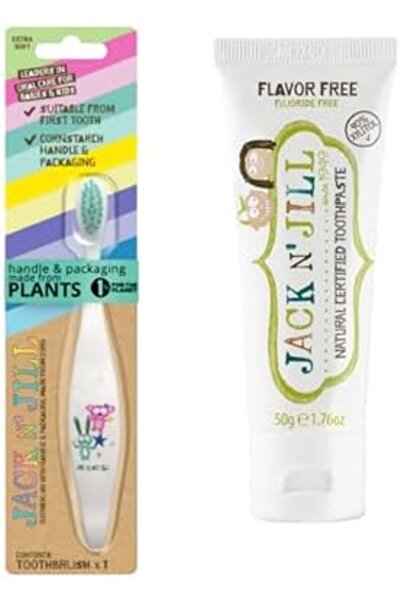 Yıldızan Terra Organik N Jill Natural Dental Care Set (&Koala Toothbrush + Un...