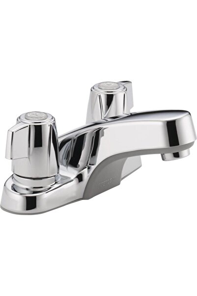 Yıldızan Terra Organik P246Lf-M Two-Handle Bathroom Faucet, Chrome Terra Orga...
