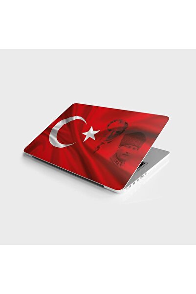 Yıldızan Terra Organik Laptop Computer Notebook Pc Skin Sticker Turkish Flag ...