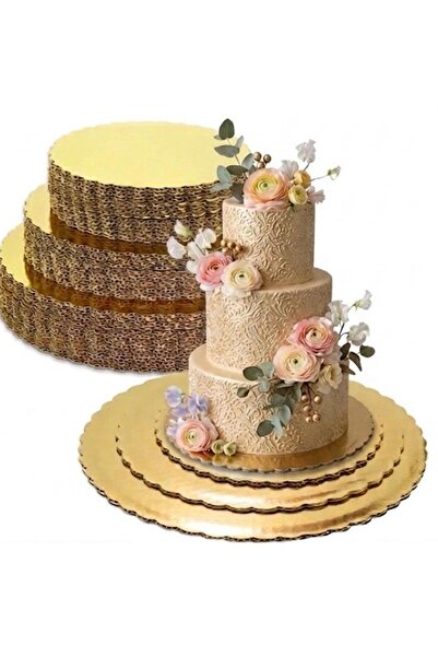 OEM Gold cardboard disc 28 cm, 25pcs/ Top Bottom Set