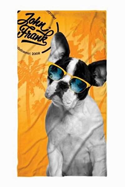 John Frank Unisex Beach Towel Jfss23Tw11-F.Bulldog