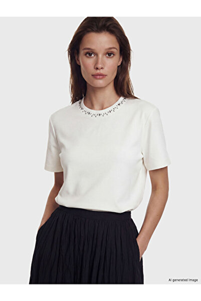 LC Waikiki Crew Neck Stone Women's T-Shirt