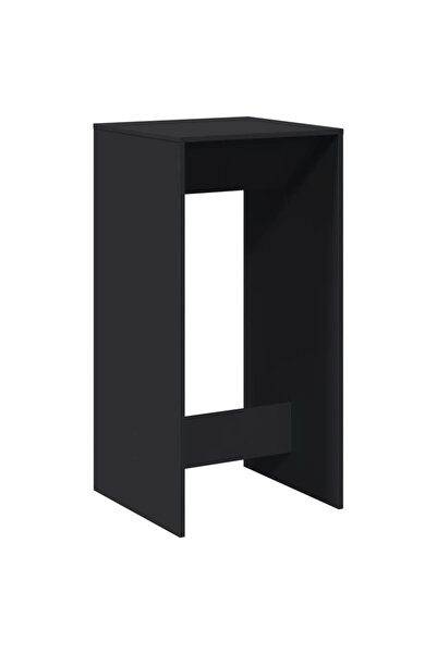 vidaxl Masă bar, negru, 51x50x103,5 cm, lemn prelucrat