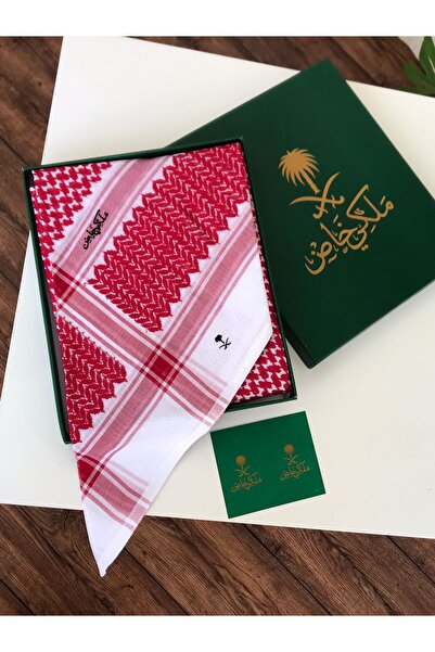 Gerenic شماغ ملكي ابيض كلاسيكي