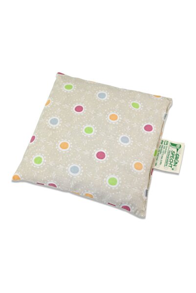 Grünspecht Anti-colic heat pad with cherry pits and cotton cover, for babies,...