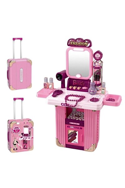 GHEMOTOC Set fetite ,troler, pentru copii, GHEMOTOC®, cu accesorii de infrumu...