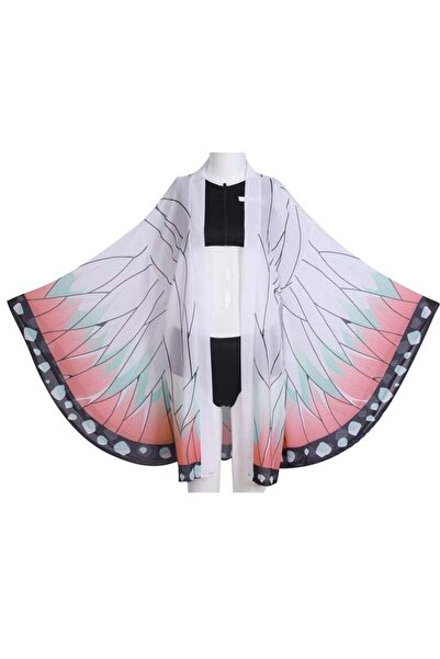 Generic Demon Slayer Cosplay Costume Kochou Shinobu Bikini Anime Swimwear Wom...