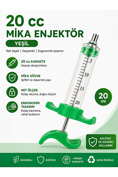 GÖKTULPAR 20 cc Mika Enjektör