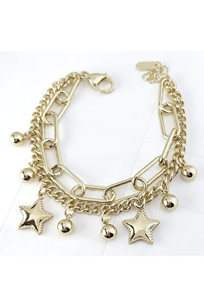 Milena BRATARA DAMA PLACATA CU AUR 14K -LUNGIME 19CM