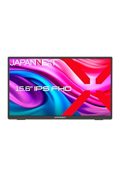 Japannext Taşınabilir Dokunmatik Ekranlı Monitör | 15,6 inç | Tam HD | HDR | ...