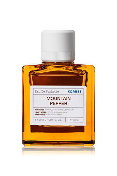 korres Mountain Pepper, Apă de toaletă, Unisex, 100 ml