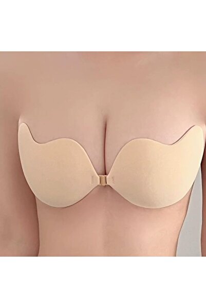 Sthxyfaith Sticky Push Up Bra Strapless Backless Adhesive Bra for Women,Reusa...