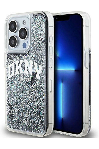 Dkny Υγρή Πλαστική / Σιλικόνη Μαύρη Πίσω Θήκη (iPhone 13 Pro) Κωδικός: DKHCP1...