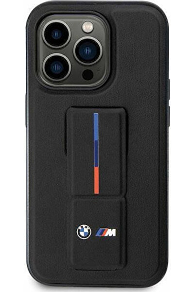 BMW Grip Θήκη Πλάτης Θερμοτυπίας Πλαστική Μαύρη (iPhone 14) Κωδικός: BMHCP14S...