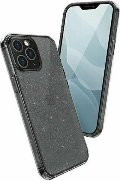 uniq Lifepro Tinsel Πίσω Κάλυμμα Σιλικόνης Μαύρο (iPhone 12 Pro Max) Κωδικός:...