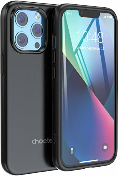 CHOETECH MFM Αντικραδασμική Πλαστική Μαύρη Πίσω Θήκη (iPhone 13 Pro Max) Κωδι...