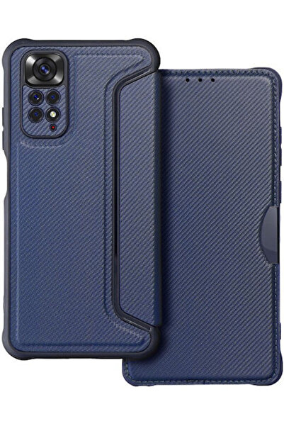 OEM Razor Book Συνθετικό Δέρμα Μπλε (Redmi Note 11 / 11S 4G)