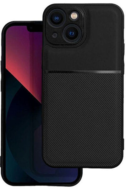 OEM Noble Πίσω Κάλυμμα Σιλικόνης / Πλαστικού Μαύρο (iPhone 16 Plus)