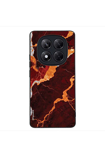 Other Θήκη Sonique Σειράς Marble για Xiaomi Poco X7 Pro 5G Κόκκινο