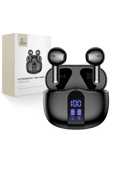 Tech-Protect Ultraboost Tws Earphone Core G2 Wireless Earphones Black