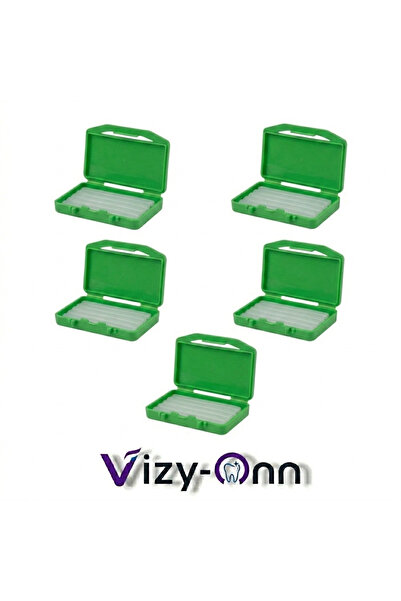 Vizy-Onn Dent 5 Adet Elma Aromalı Ortodonti Mumu- Diş Teli Mumu -Braket Mumu ...