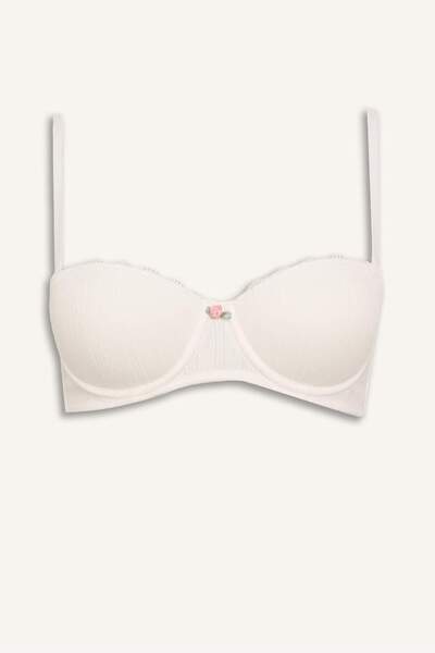 DeFacto Covered Padded Underwire Strapless Bra H6959Ax26Sp