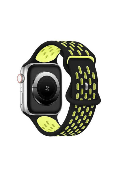 Beline Λουράκι Σιλικόνης Μαύρο (Apple Watch)