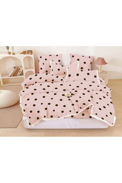 OEM Fine Cotton Duvet Cover Set with Stretchy – 6 pieces | 18680-TL