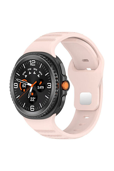 Techsuit Λουράκι Σιλικόνης Ροζ (Samsung Galaxy Watch8 40mm, Watch8 44mm, Watc...