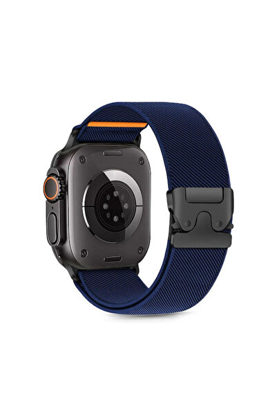 Tech-Protect Υφασμάτινο λουράκι Ναυτικό Μπλε (Apple Watch 44/45/46mm/Ultra 49mm)