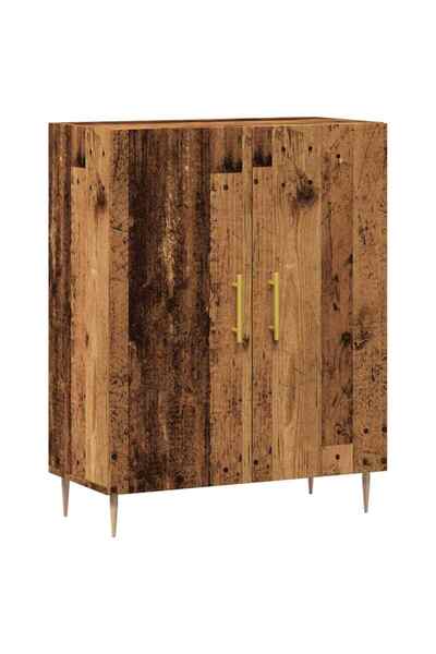 vidaxl Dulap, lemn vechi, 69,5x34x90 cm, lemn prelucrat