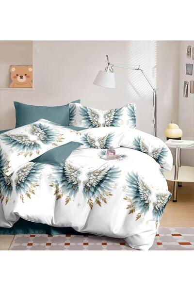 OEM Premium fine Cotton Duvet Cover Set Puciasa - with Stretchy - 6 pieces | ...